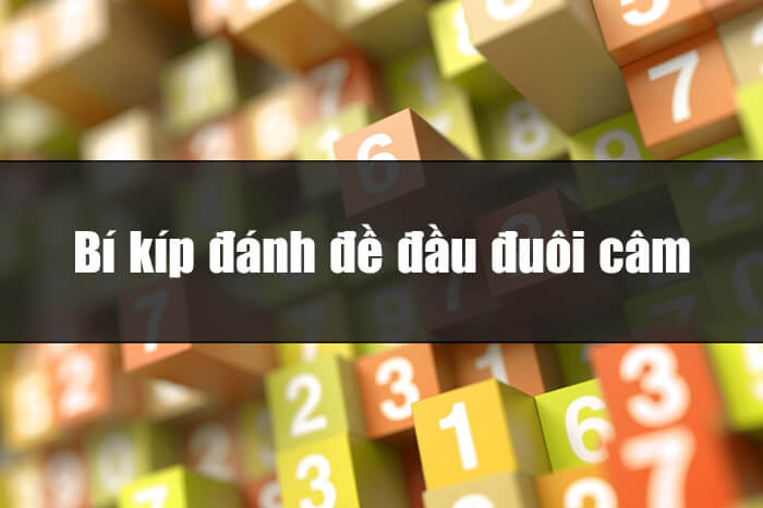 Cách đánh lô đề theo đầu, đít câm chuẩn xác nhất 1 khi dau duoi cam danh con gi